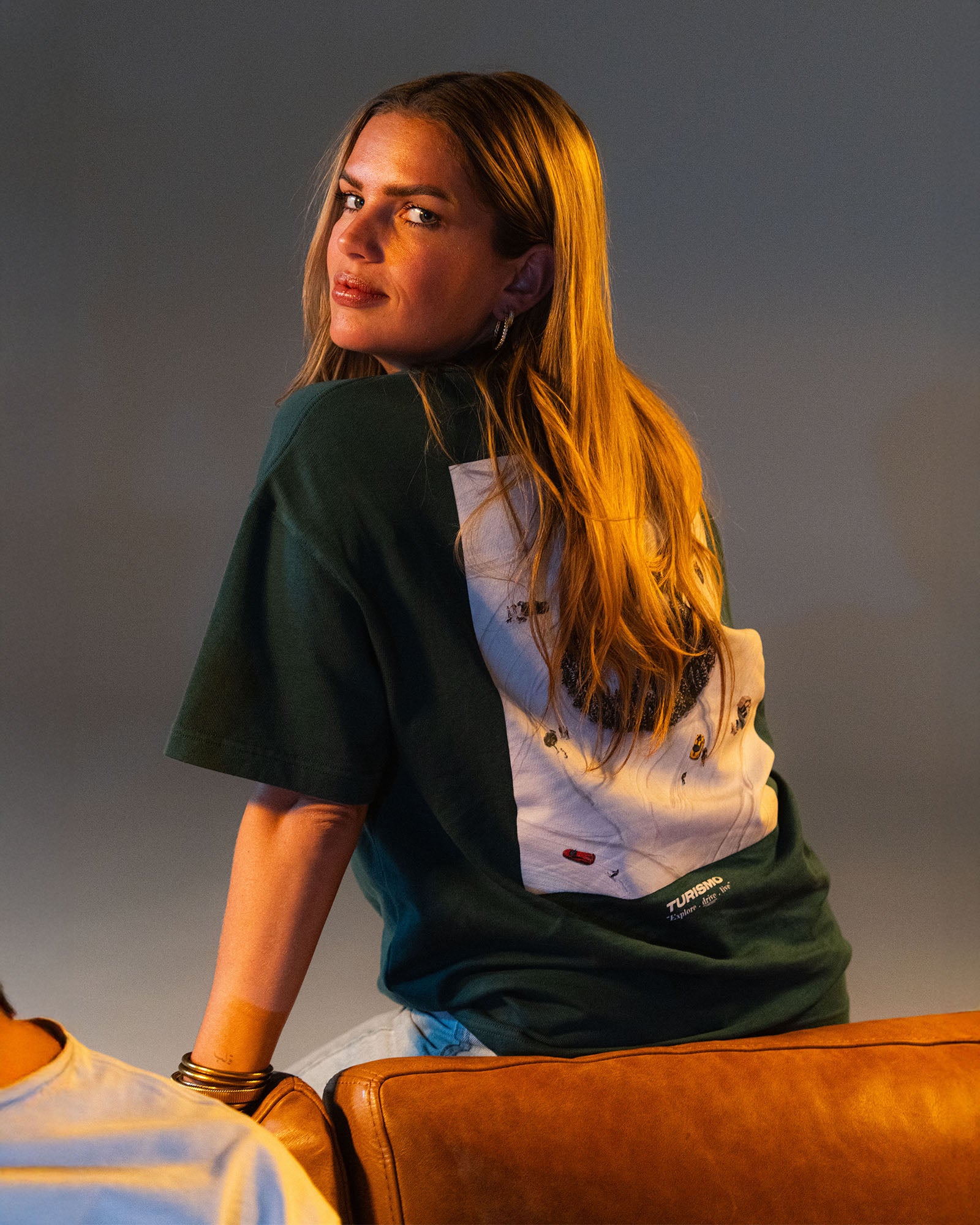 T-shirt Turismo Snow - Vert