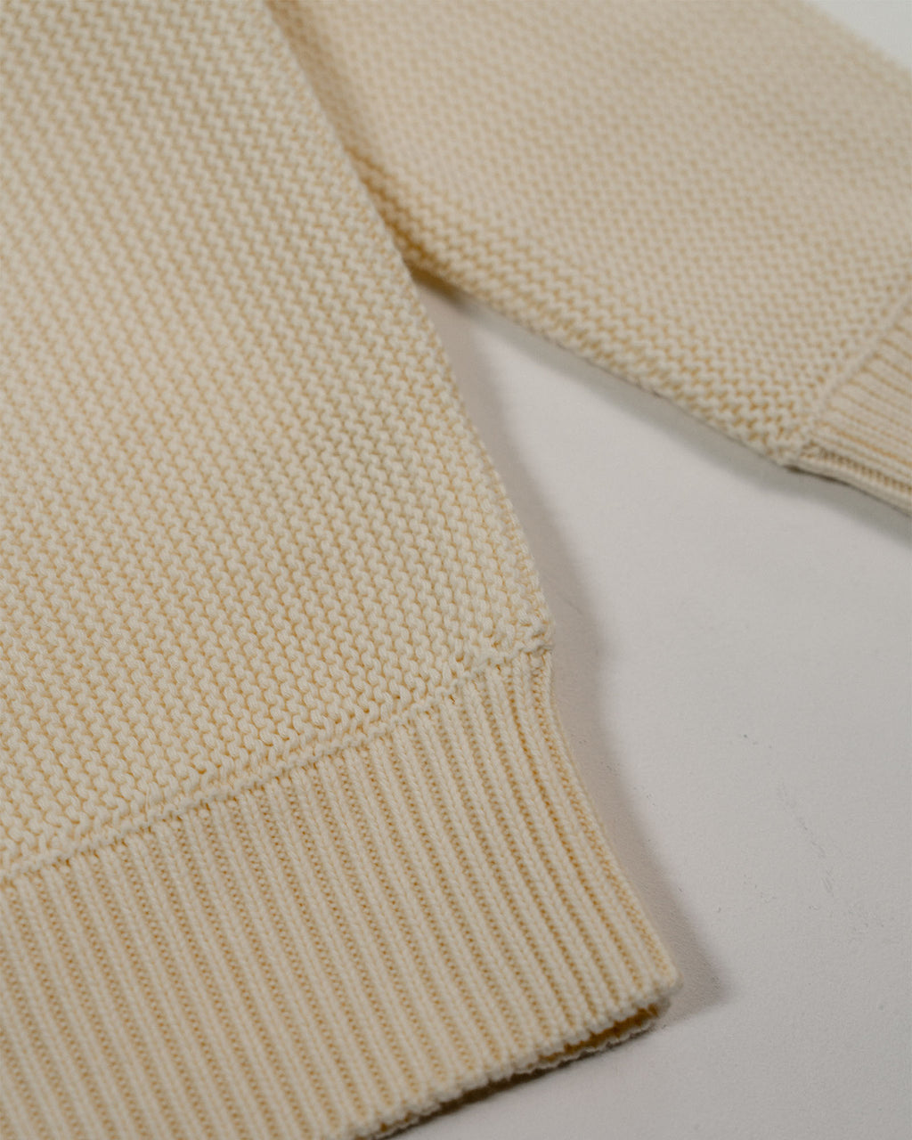 Pull maille - Crème