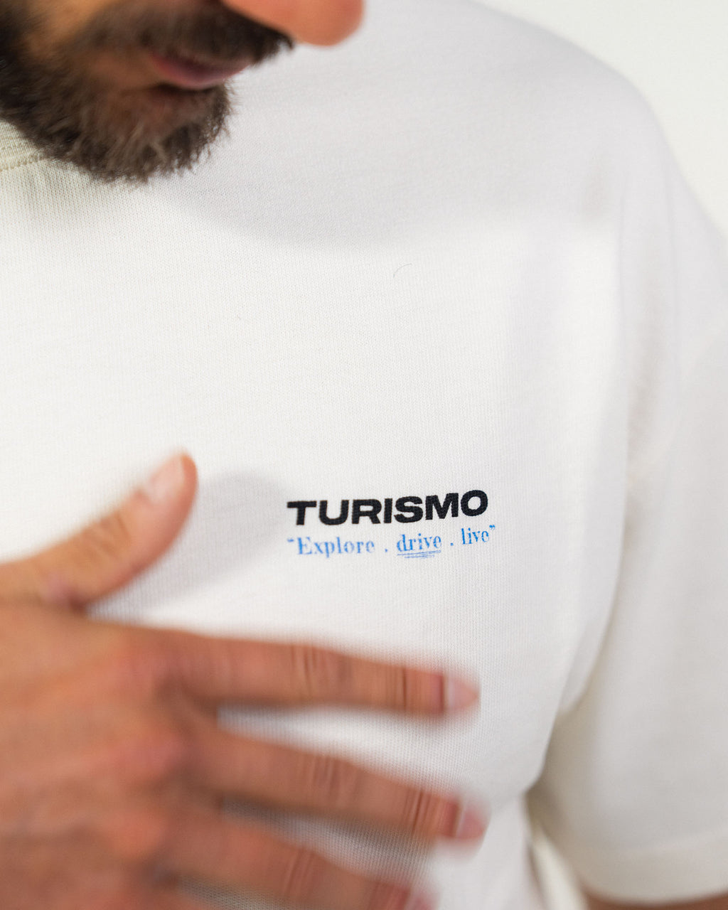 T-shirt Turismo Snow - Crème