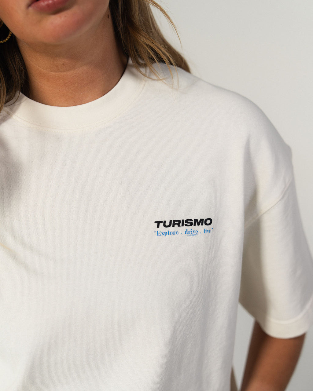 T-shirt Turismo Snow - Crème