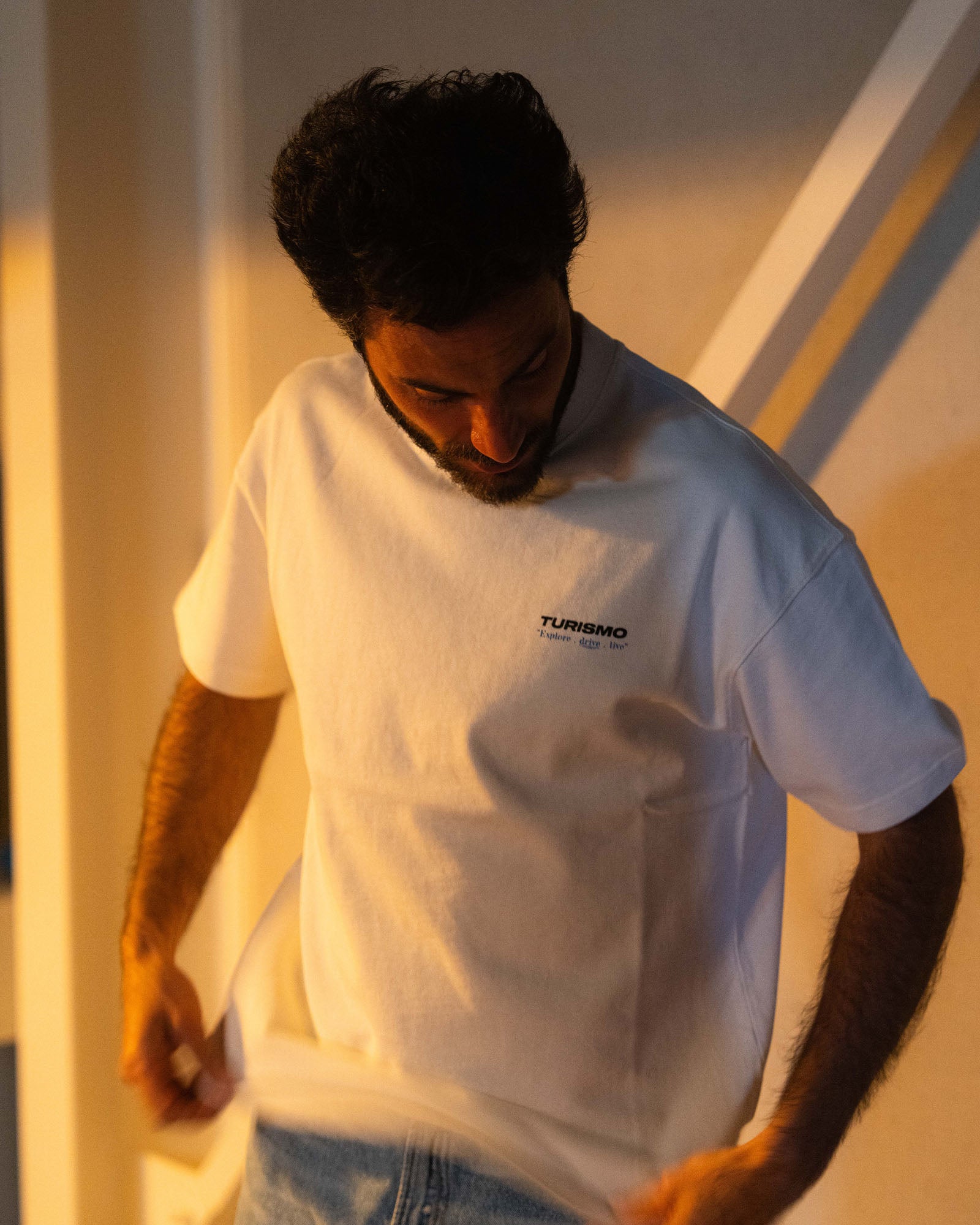T-shirt Turismo Snow - Crème