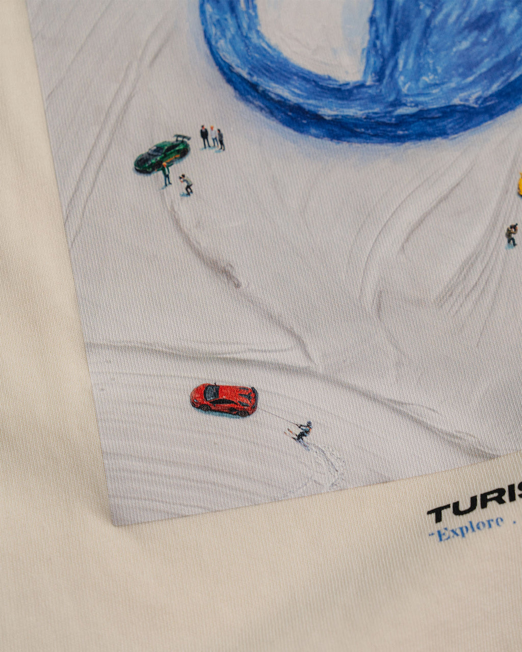 T-shirt Turismo Snow - Crème