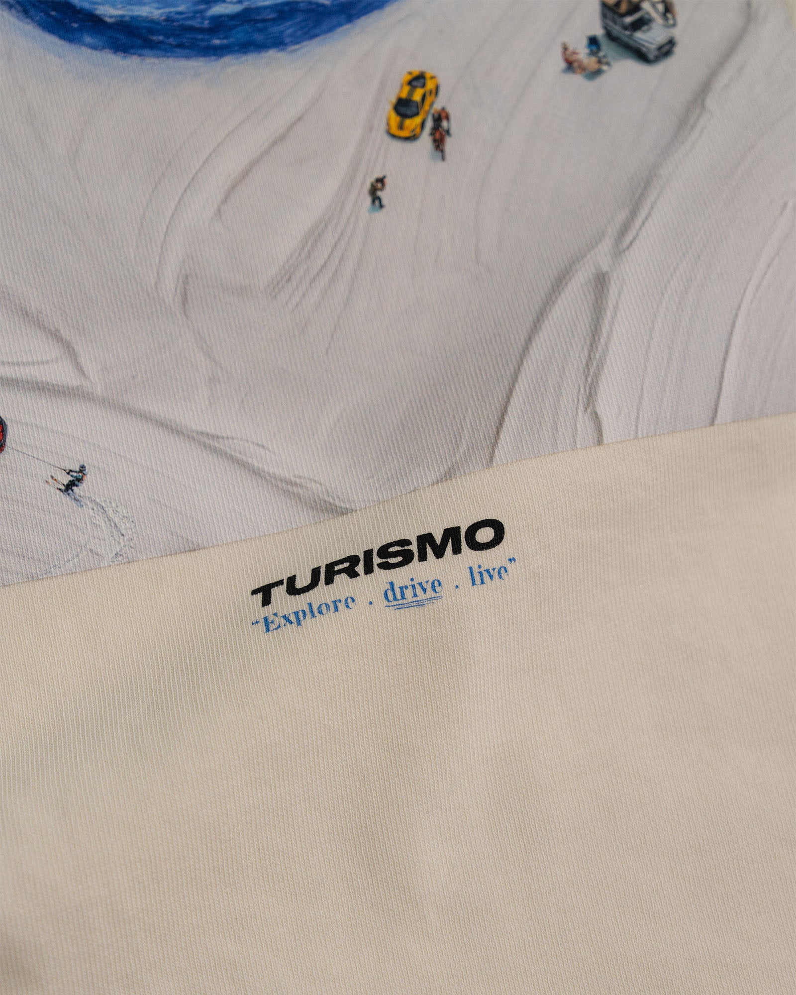 T-shirt Turismo Snow - Crème