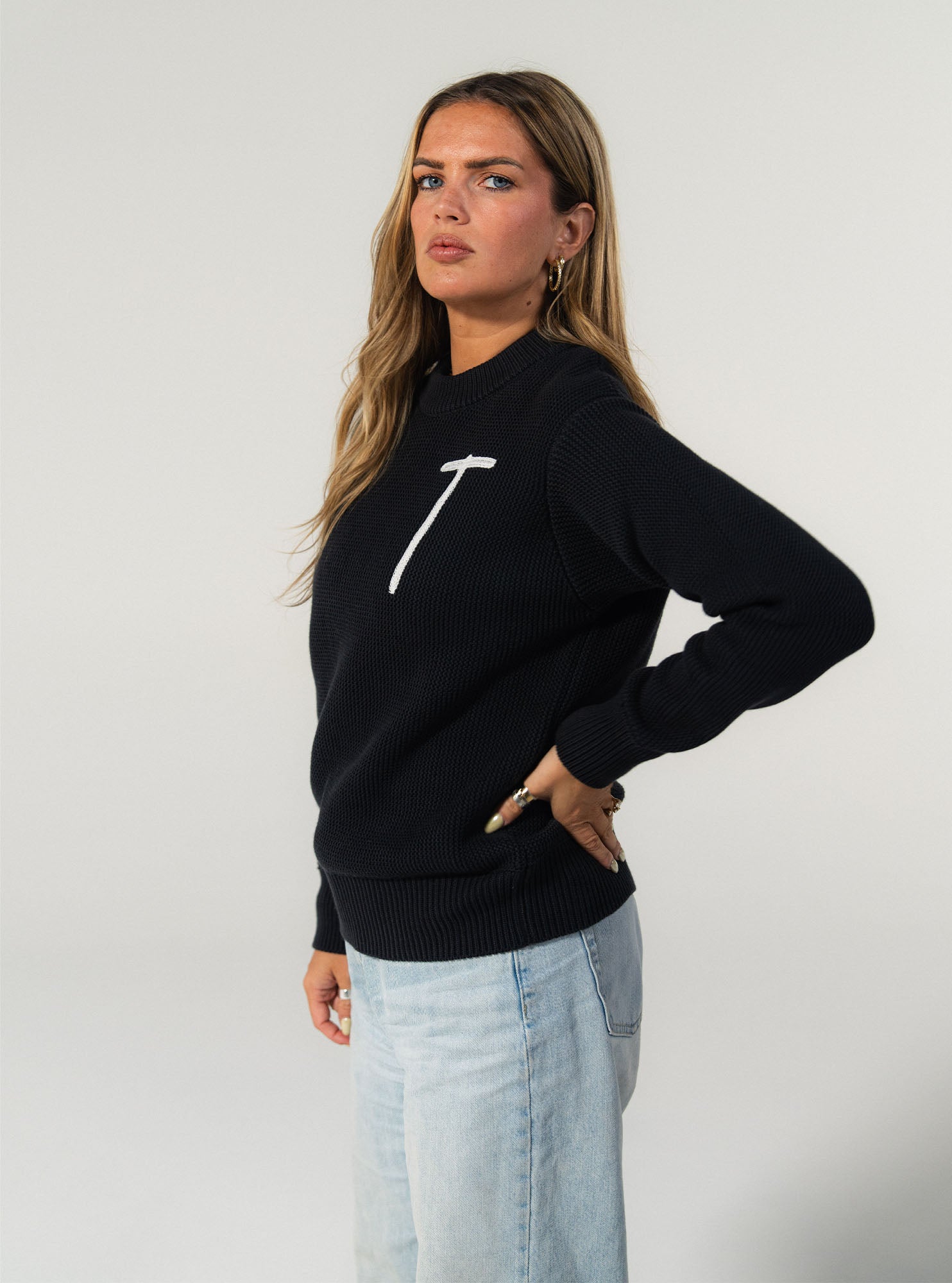 Pull maille - Anthracite