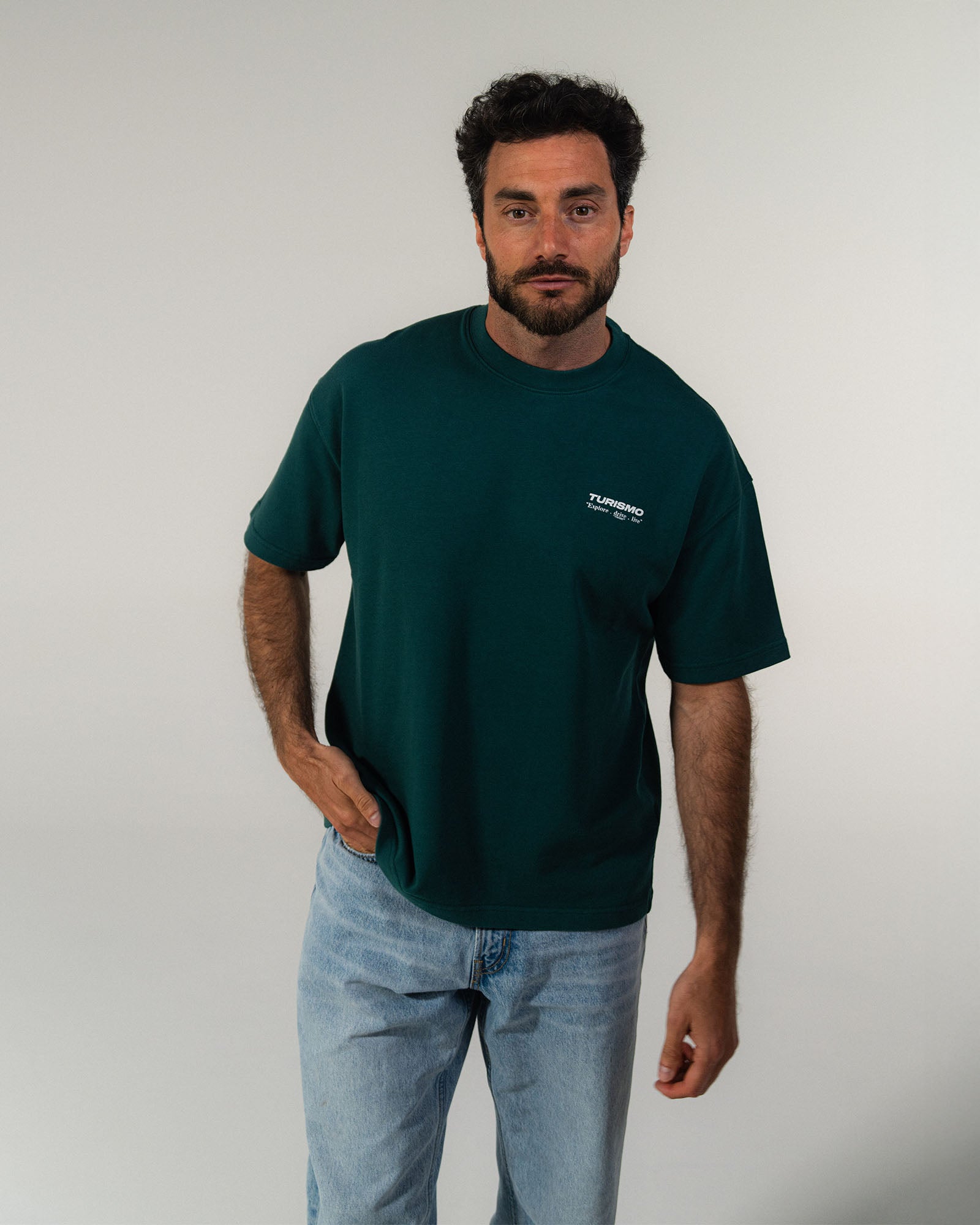 T-shirt Turismo Snow - Vert