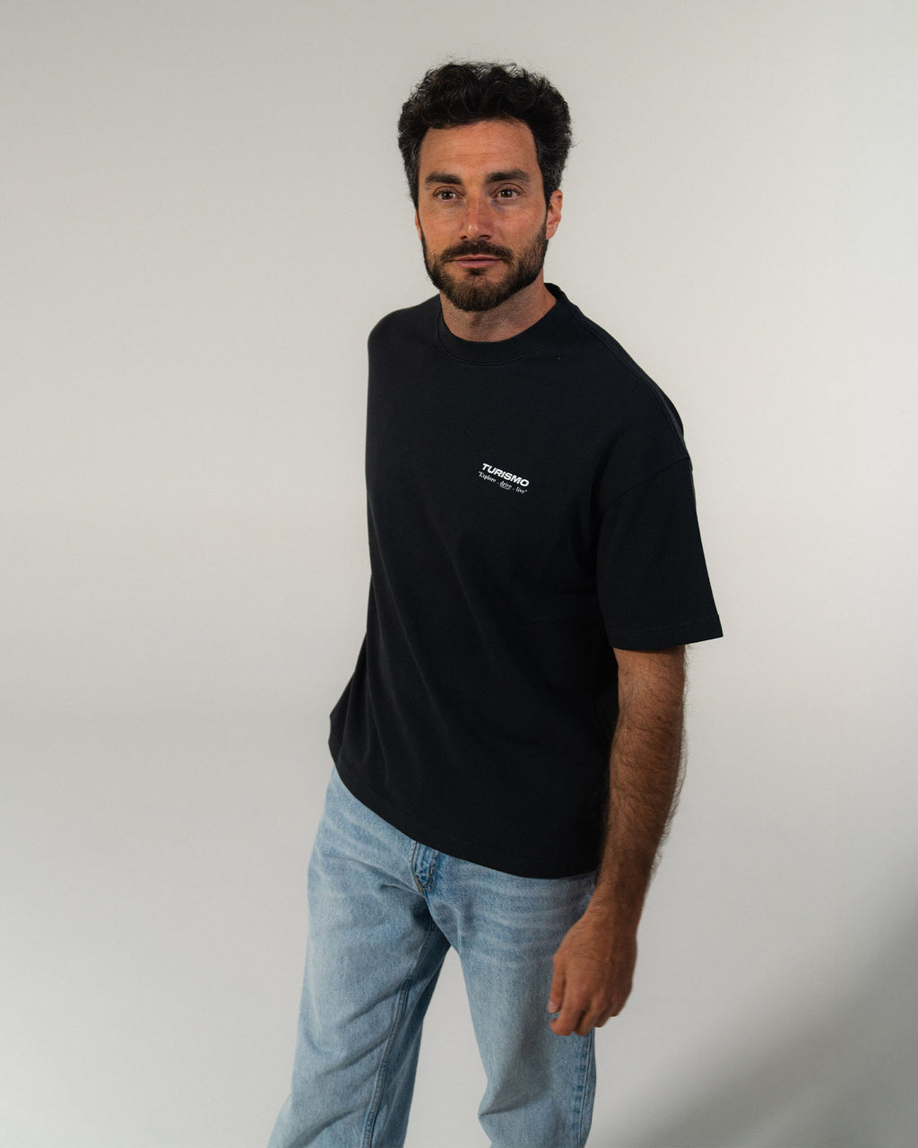 T-shirt Turismo Snow - Anthracite