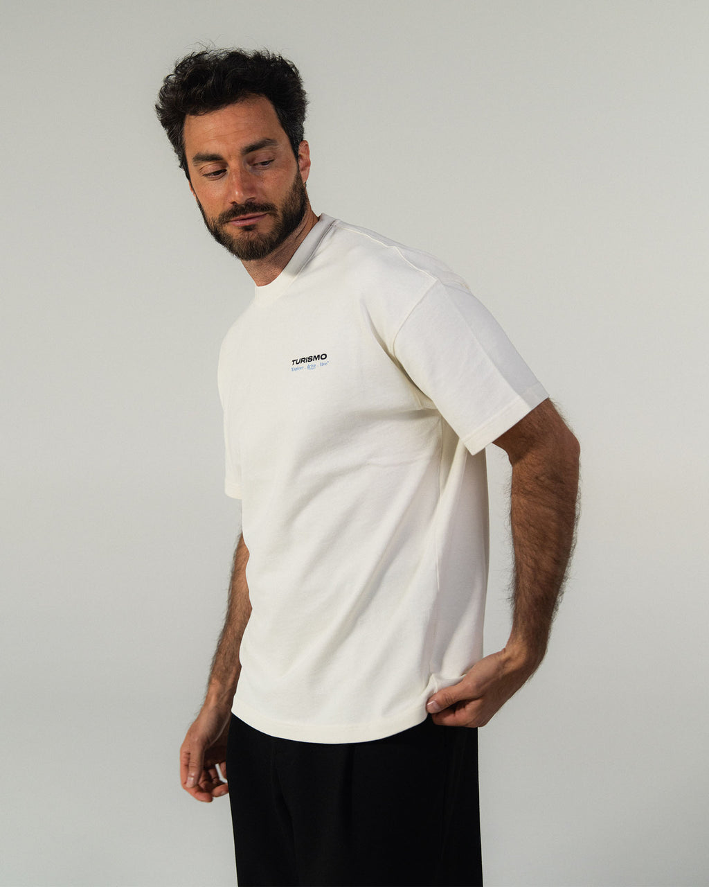 T-shirt Turismo Snow - Crème