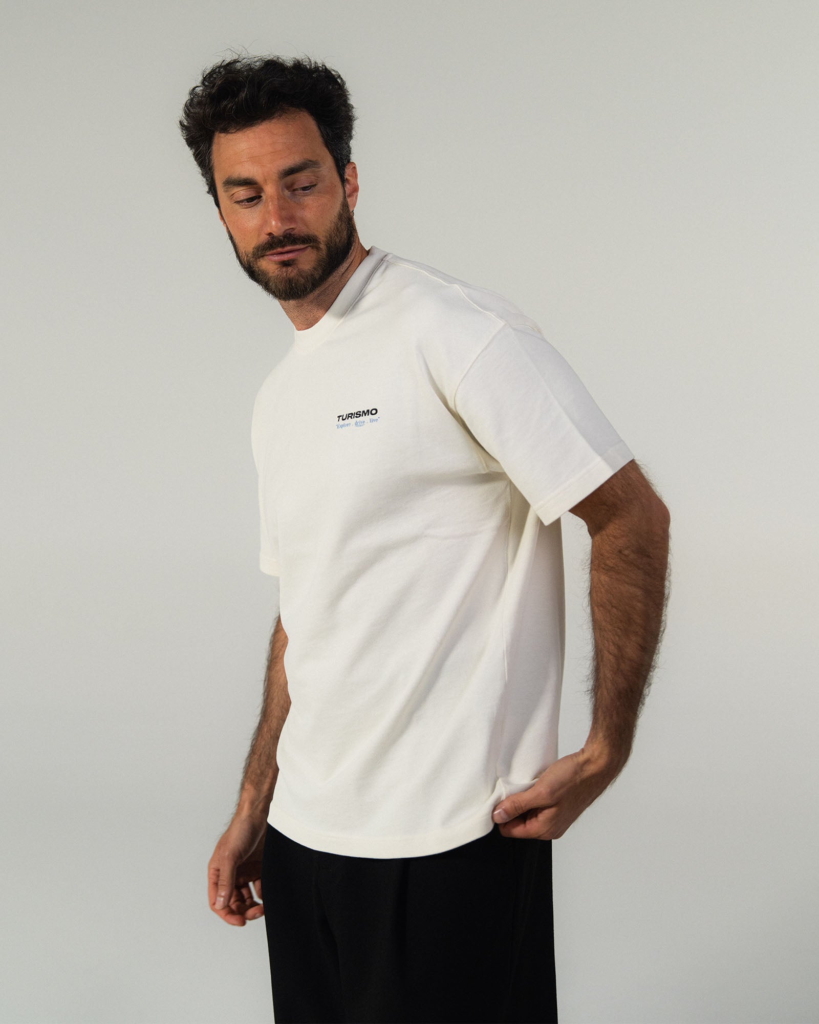 T-shirt Turismo Snow - Crème