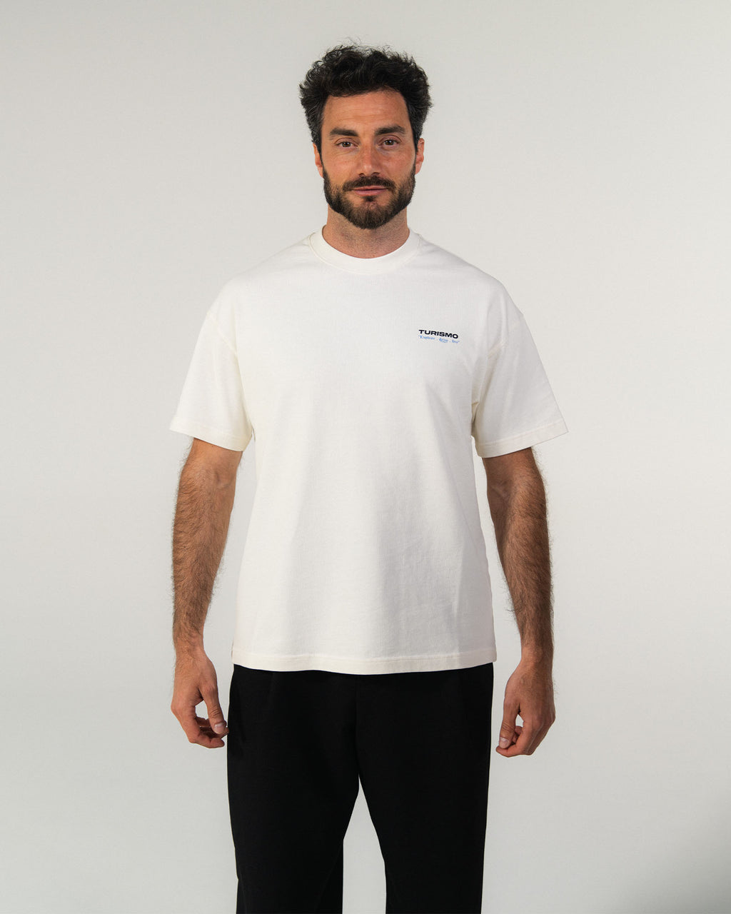T-shirt Turismo Snow - Crème