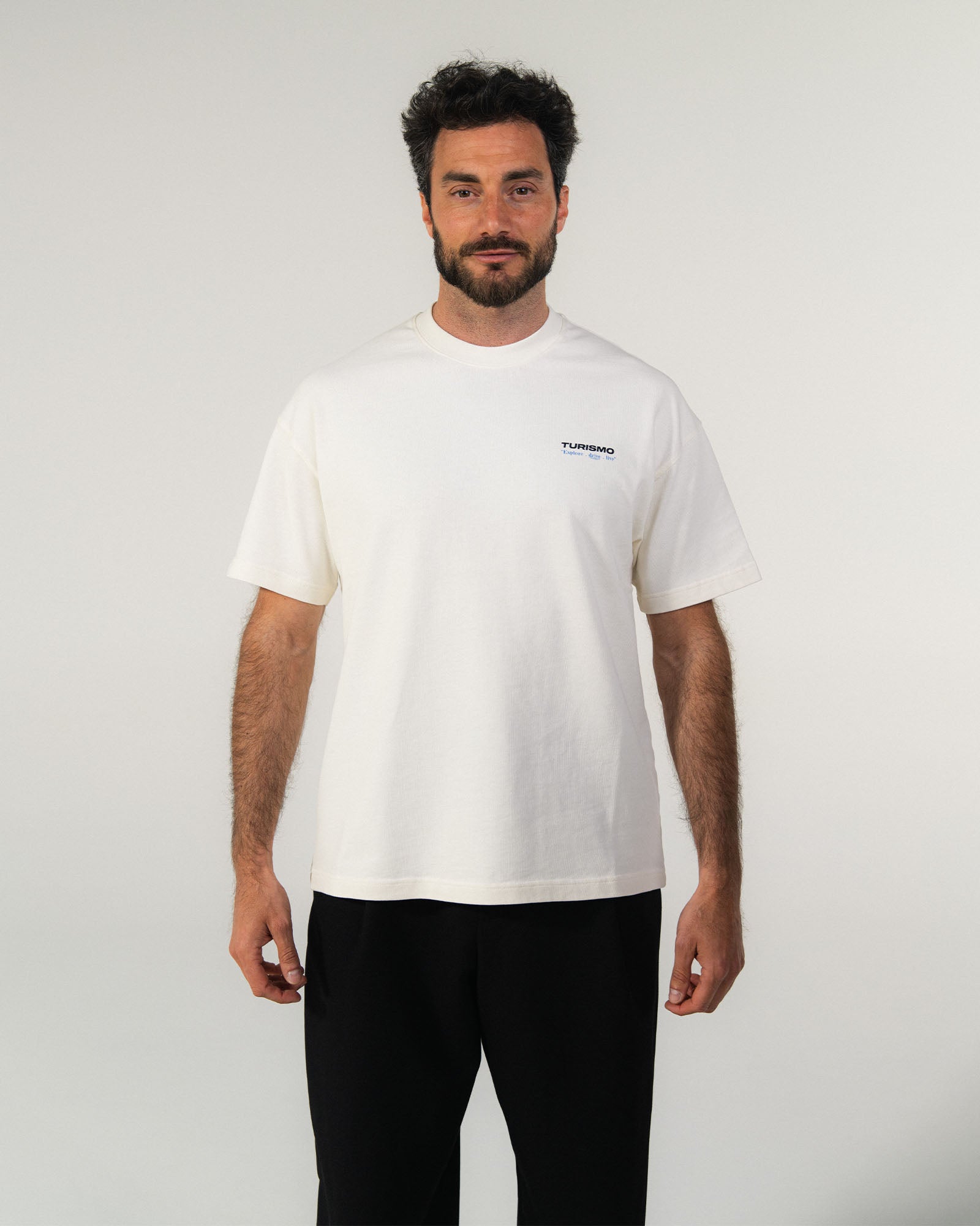 T-shirt Turismo Snow - Crème