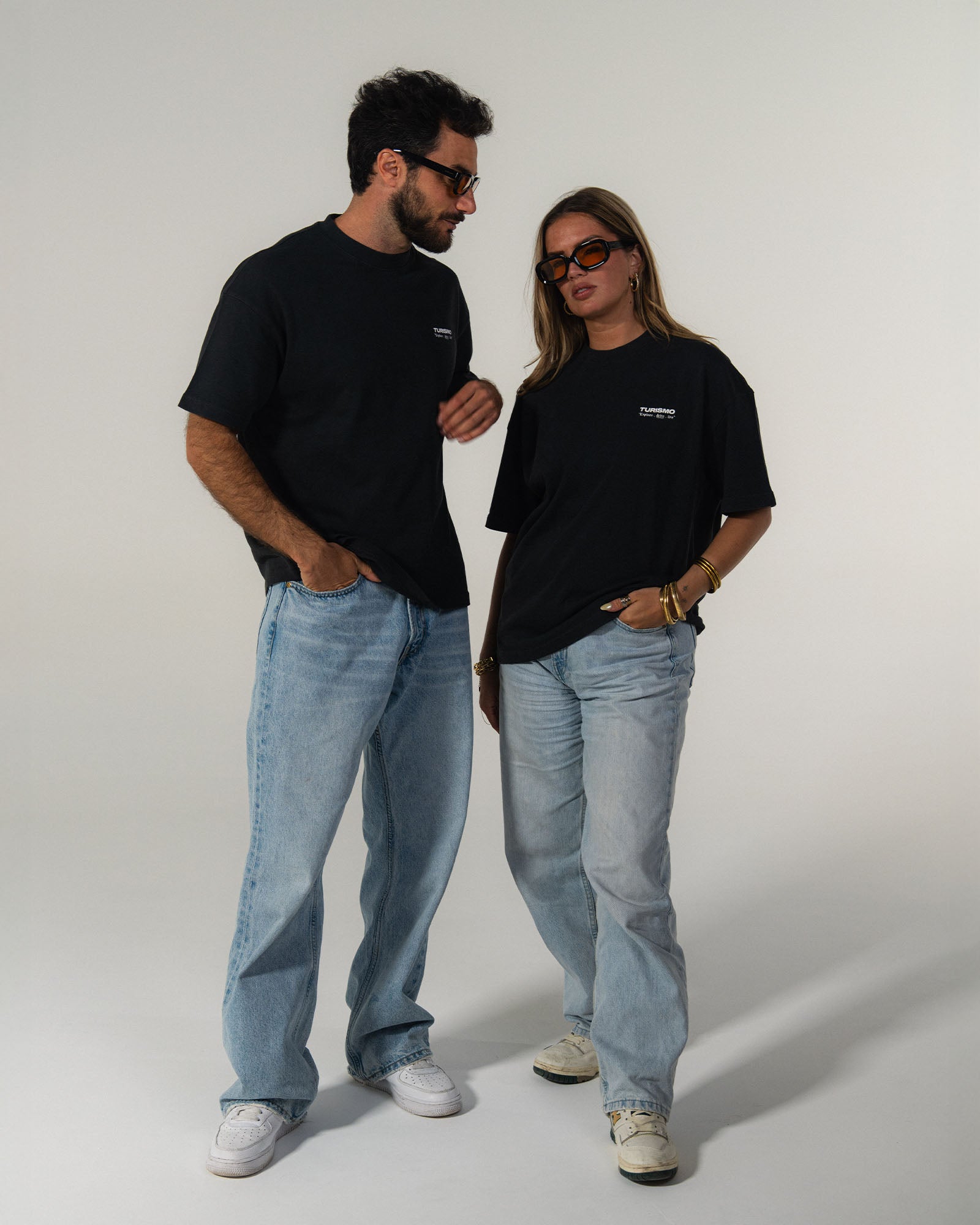 T-shirt Turismo Snow - Anthracite