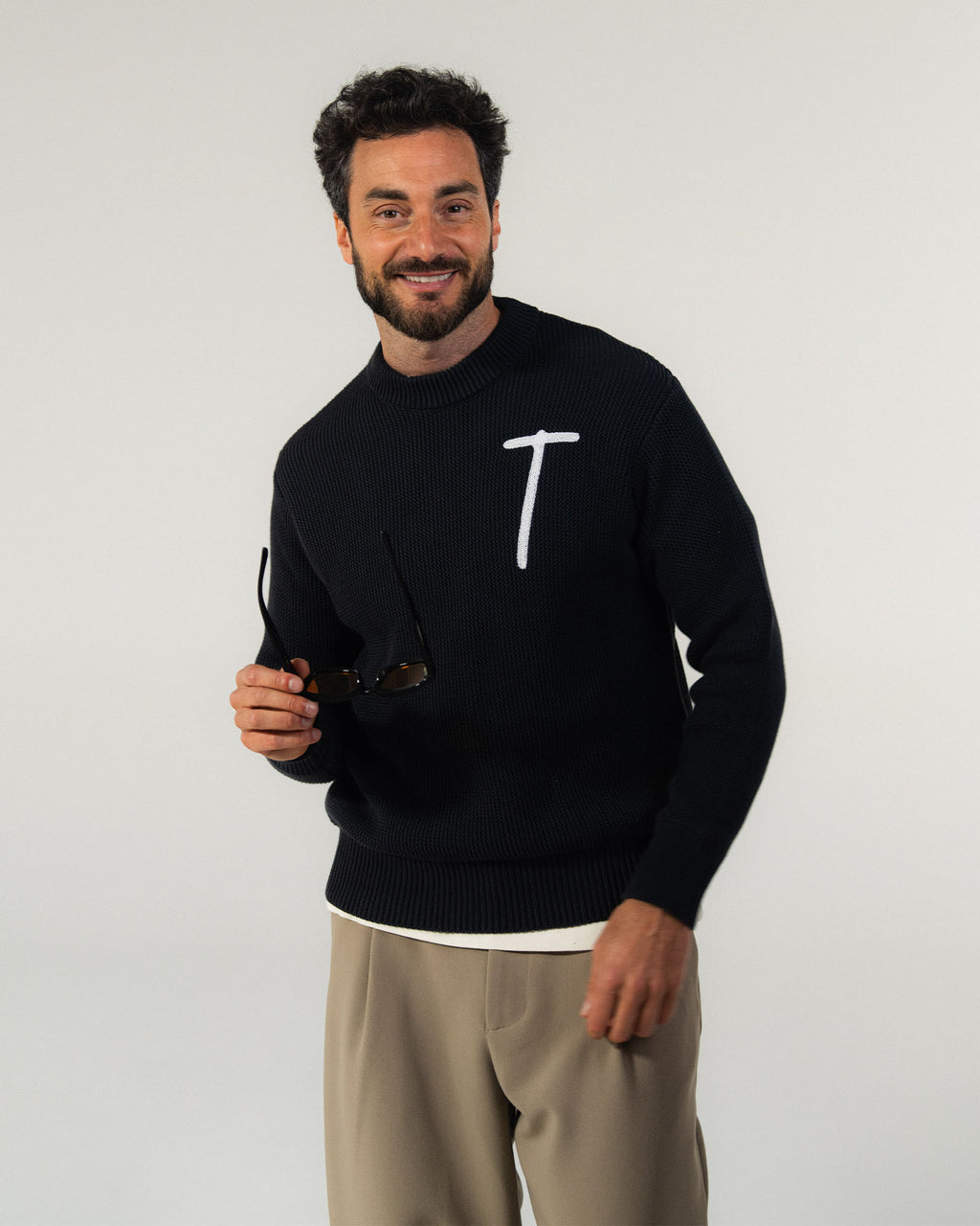 Pull maille - Anthracite