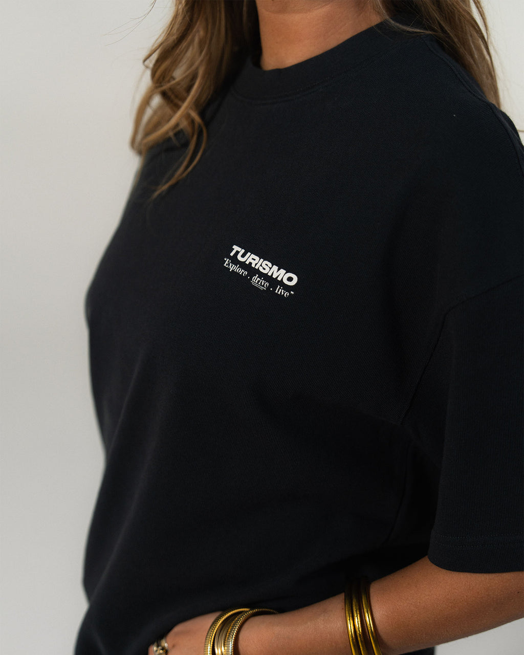 T-shirt Turismo Snow - Anthracite