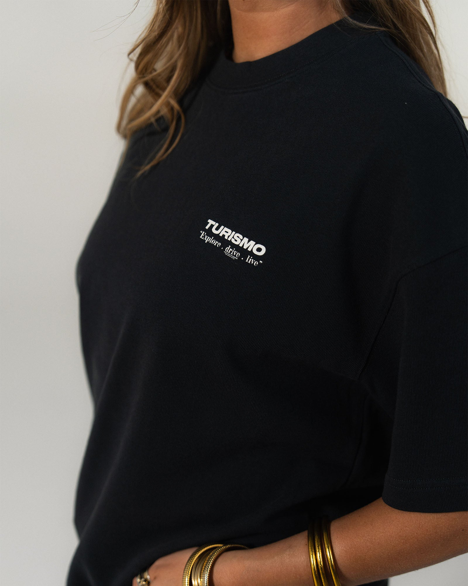 T-shirt Turismo Snow - Anthracite