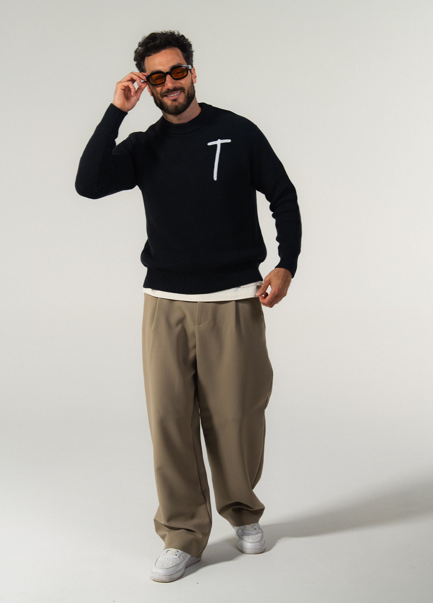 Pull maille - Anthracite