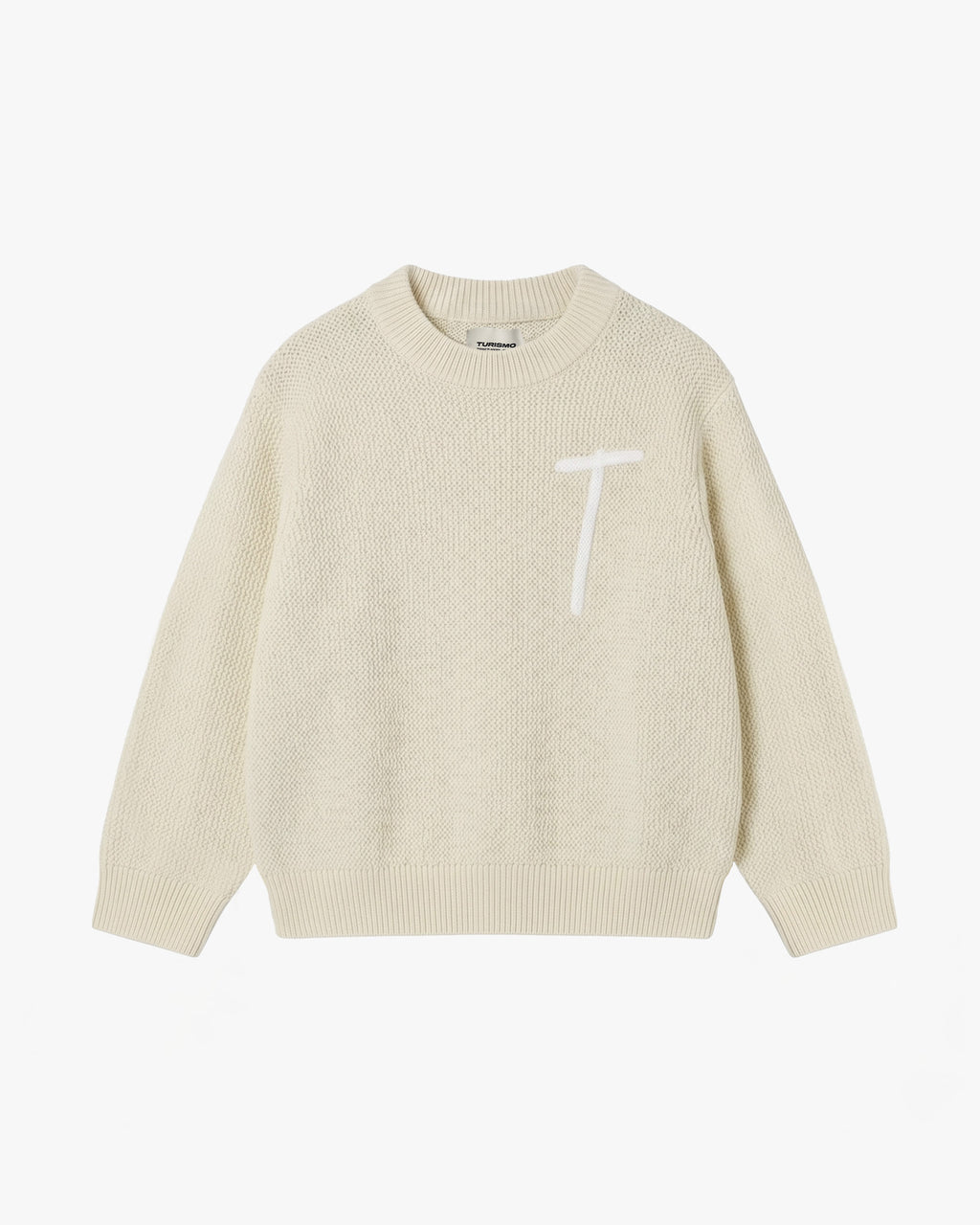 Pull maille - Crème