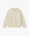 Pull maille - Crème