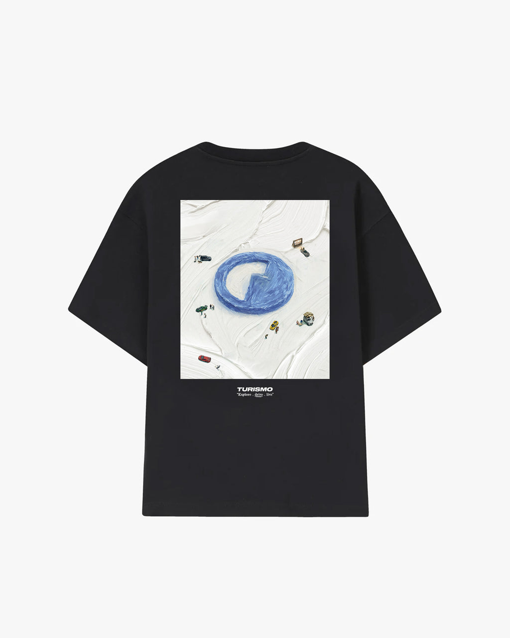 T-shirt Turismo Snow - Anthracite
