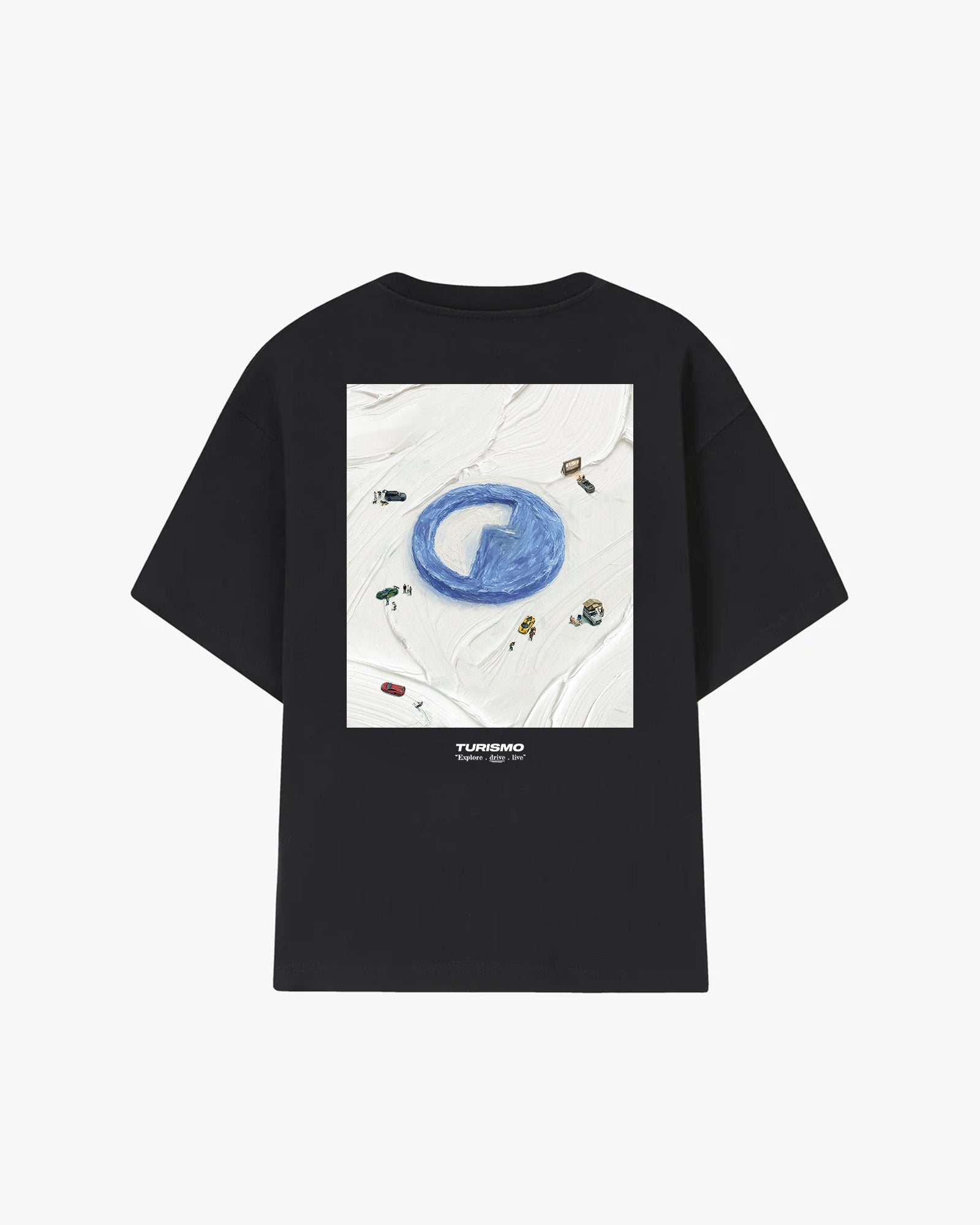 T-shirt Turismo Snow - Anthracite